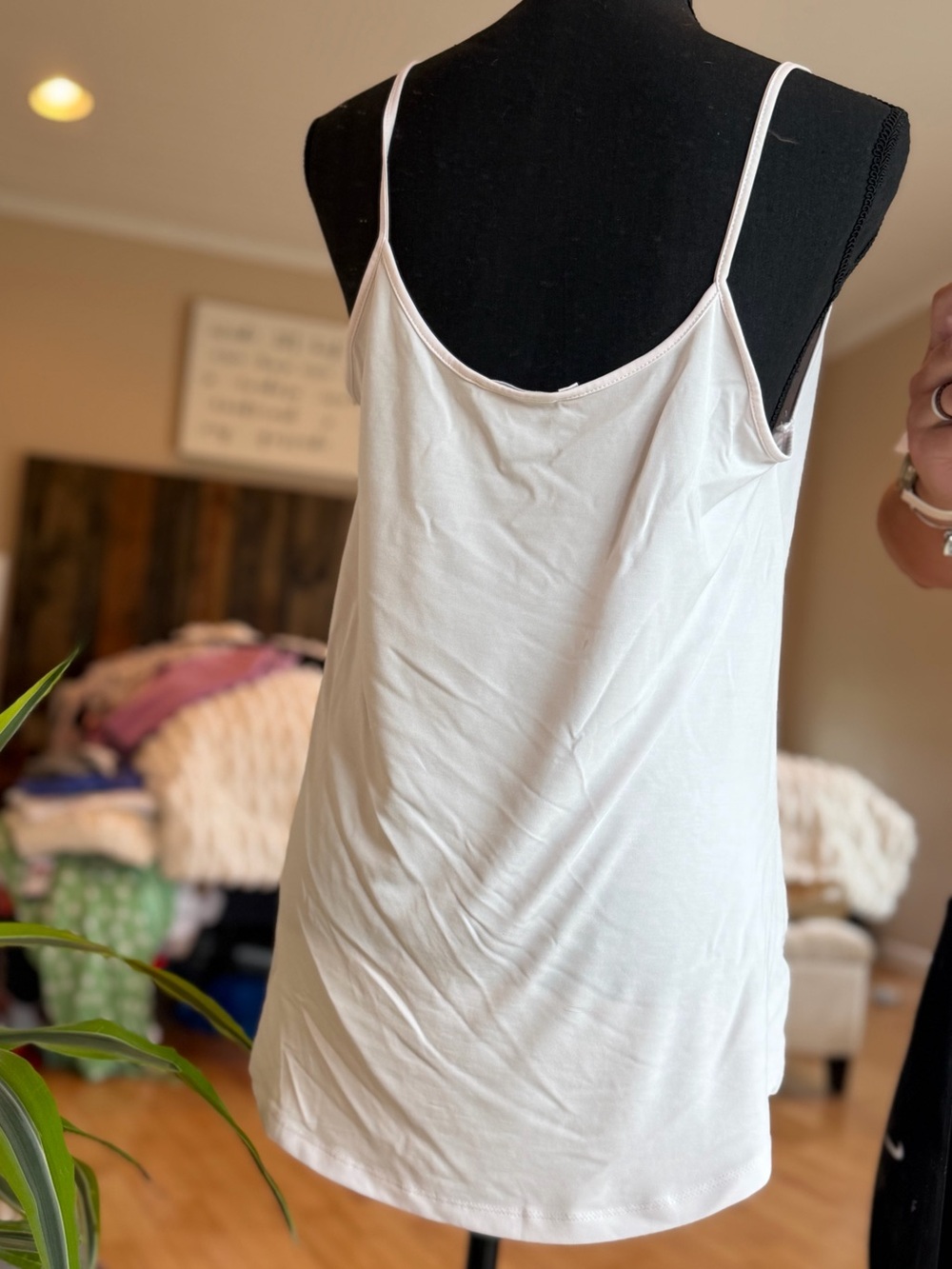 LUSH | Twist-Front Spaghetti Strap Camisole - Picture 2 of 4